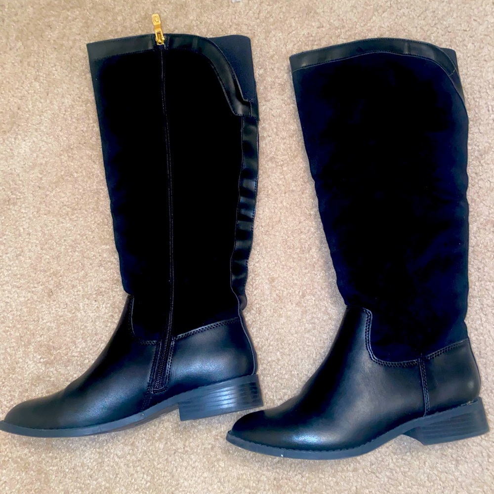 Liz Clairborne Knee-high suede boots